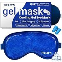 Algopix Similar Product 13 - Ticlos Cooling Eye Mask for Puffy Eyes