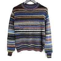 Algopix Similar Product 12 - Knit sweater for women striped 100