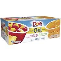 Algopix Similar Product 4 - Dole Fruit In Gel Cups  Variety Pack