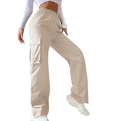 Best Deal for Cargo Pants Women High Waist Loose Y2K Trendy Pants
