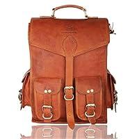 Algopix Similar Product 7 - Brown Leather Rucksack by Leather