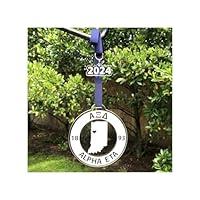 Algopix Similar Product 9 - Alpha Xi Delta Sorority Ornament