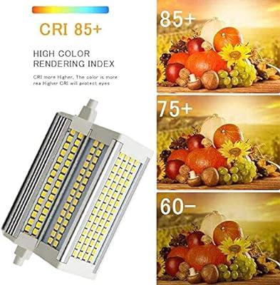 Best Deal for VEYROM 2pc-r7s Led Bulb 500w Halogen Lamp Equivalent to