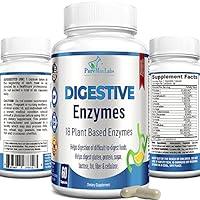 Algopix Similar Product 15 - Digestive Enzymes  18 PlantBased