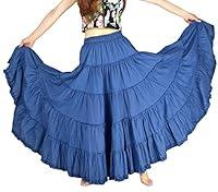 Algopix Similar Product 18 - YSJERA Womens Cotton 5 Tiered A Line