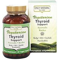 Algopix Similar Product 5 - Only Natural Vegetarian Thyroid Support