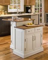 Algopix Similar Product 4 - Woodbridge White Kitchen Island by Home
