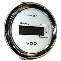 Algopix Similar Product 18 - Seachoice 50-15181 Hourmeter Chro/Wht