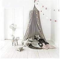 Algopix Similar Product 16 - NaNa Dome Princess Bed Canopy with LED