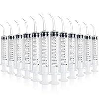 Algopix Similar Product 18 - DEPEPE 12pcs 12cc Disposable Graduated