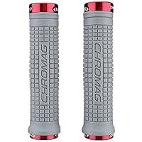 Algopix Similar Product 1 - Chromag Squarewave XL Grips Gray and