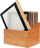 Algopix Similar Product 11 - Securit Wood Range Menu Box with 20 x