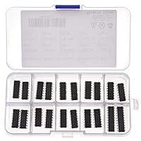 Algopix Similar Product 4 - Bridgold 20pcs 10 Types 74LSxx Series