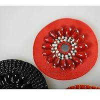 Algopix Similar Product 4 - Neotrims Hand Crafted Beaded Motifs