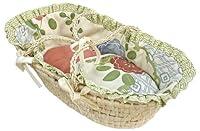 Algopix Similar Product 6 - Hoohobbers Doll Moses Basket White