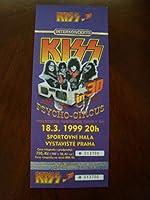 Algopix Similar Product 4 - KISS Vintage Music Ticket KISS Prague
