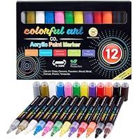 Algopix Similar Product 17 - Colorful Art Co Acrylic Paint Pens