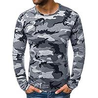 Algopix Similar Product 1 - Mens Camo Shirts Long Sleeve Casual
