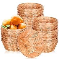 Algopix Similar Product 10 - 48 Pack Bread Baskets Bulk Gift Baskets