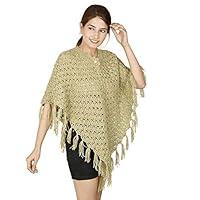 Algopix Similar Product 10 - VaishnowHand Handmade pullover poncho