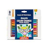 Algopix Similar Product 12 - Crayola Color Changing Markers 8ct