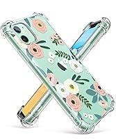 Algopix Similar Product 13 - GVIEWIN iPhone 11 CaseClear Flower