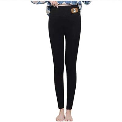 Best Deal for Cashmere Leggings for Women High Waist Thermal Pants Causal