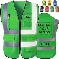 Algopix Similar Product 3 - Custom Safety Vest High Visibility