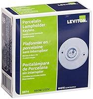 Algopix Similar Product 20 - Leviton 9874 Porcelain Outlet Box