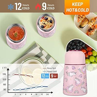 Best Deal for Charcy 9 Ounce Kids Thermos for Hot Food - Insulated Food