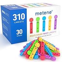 Algopix Similar Product 11 - Metene Twist Top Lancets for Lancing
