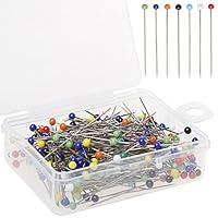 Algopix Similar Product 15 - Color Scissor 250 Pieces Sewing Pins