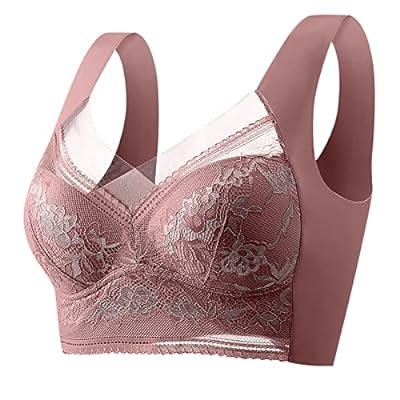 Best Deal for Black lace Fabric Silicone Reusable Breast Bra 40h Tank