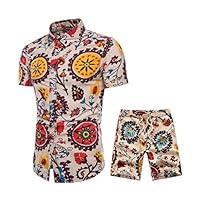 Algopix Similar Product 6 - 2 Piece Outfit Hawaiian Shirts Suits
