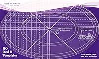 Algopix Similar Product 13 - Handi Quilter Oval B Templates Set of