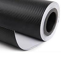 Algopix Similar Product 7 - DIYAH 3D Black Carbon Fiber Film Twill