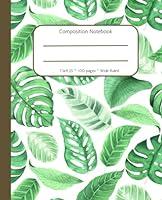Algopix Similar Product 9 - Composition Notebook wide ruled with