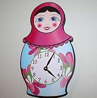 Algopix Similar Product 11 - Toad and Lily Nesting Doll Wooden Wall