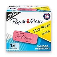 Algopix Similar Product 11 - Paper Mate Erasers  Pink Pearl Large