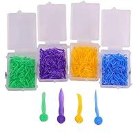 Algopix Similar Product 6 - 400Pcs Dental Plastic Poly Wedges With