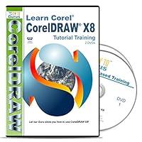 Algopix Similar Product 16 - Corel CorelDRAW X8 Tutorial on 2 DVDs