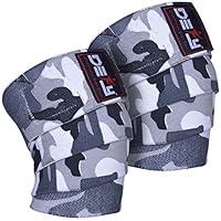 Algopix Similar Product 7 - DEFY Sports Weight Lifting Knee Wraps