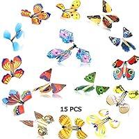 Algopix Similar Product 6 - Gejoy 15 Pieces Magic Flying Butterfly