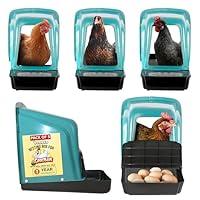Algopix Similar Product 5 - TOSSCA Nesting Boxes for Chicken Coop 