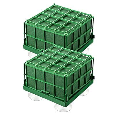 Best Deal for Xiaokeis 2 Floral Foam Cage with Suction Cups for Flower