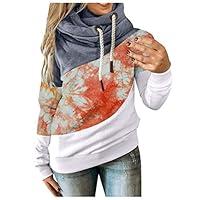 Algopix Similar Product 2 - SALIFUN Women Funnel Neck Hoodies
