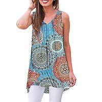 Algopix Similar Product 2 - Mikilon Womens Summer Sleeveless V Neck
