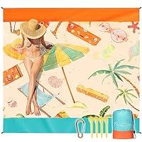 Algopix Similar Product 5 - FunQeeu Beach Blanket Sandproof Extra