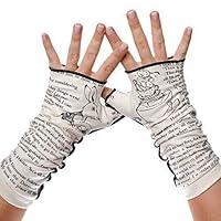 Algopix Similar Product 12 - Alice in Wonderland Writing Gloves