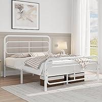 Algopix Similar Product 14 - Yaheetech Full Bed Frame Metal Platform